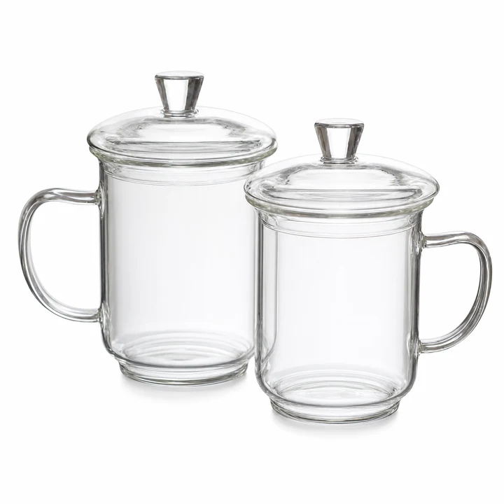 Large Glass Mug 400-500ml catalog product image for wholesale review
