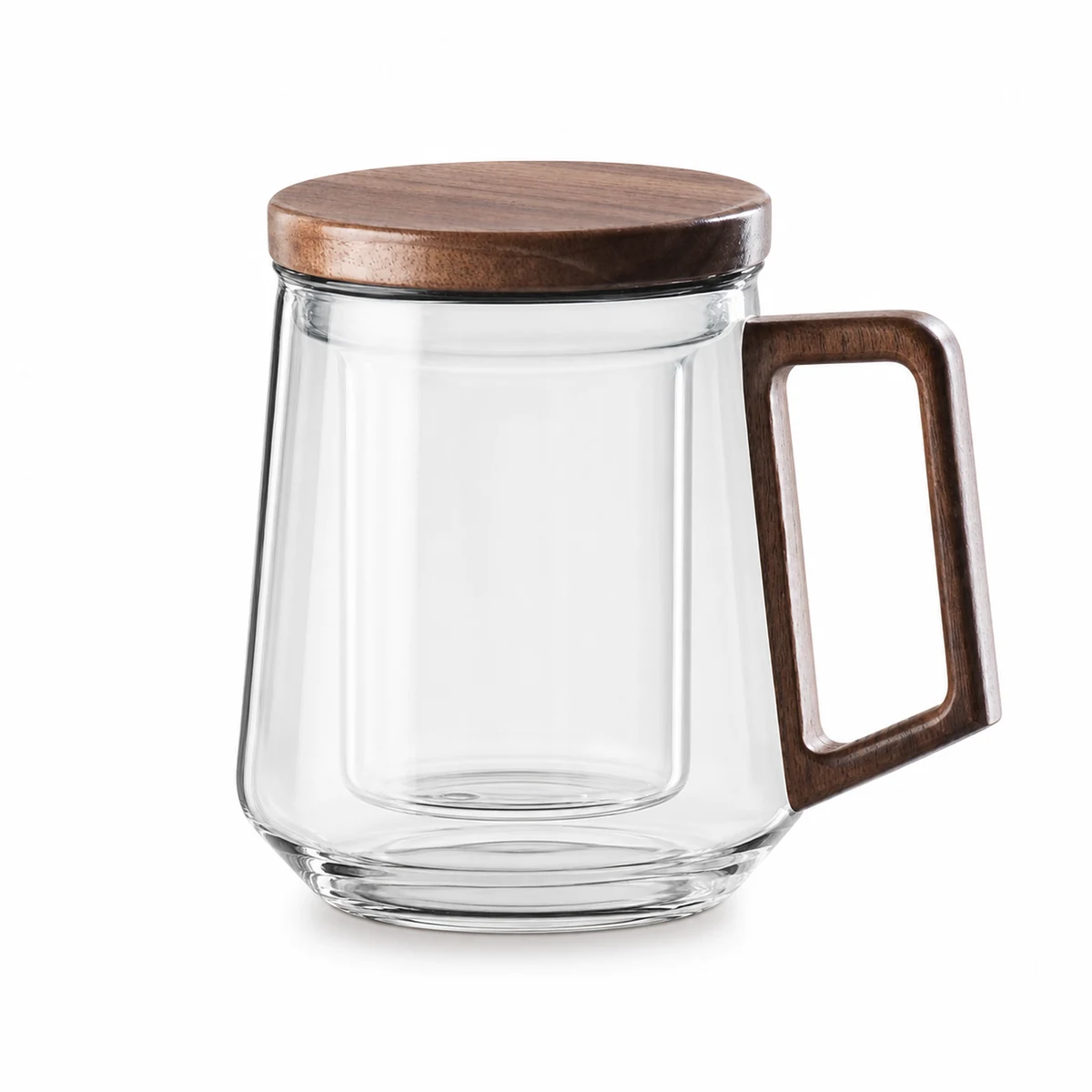 Large Handle Glass Cup 525ml for OEM wholesale glassware projects