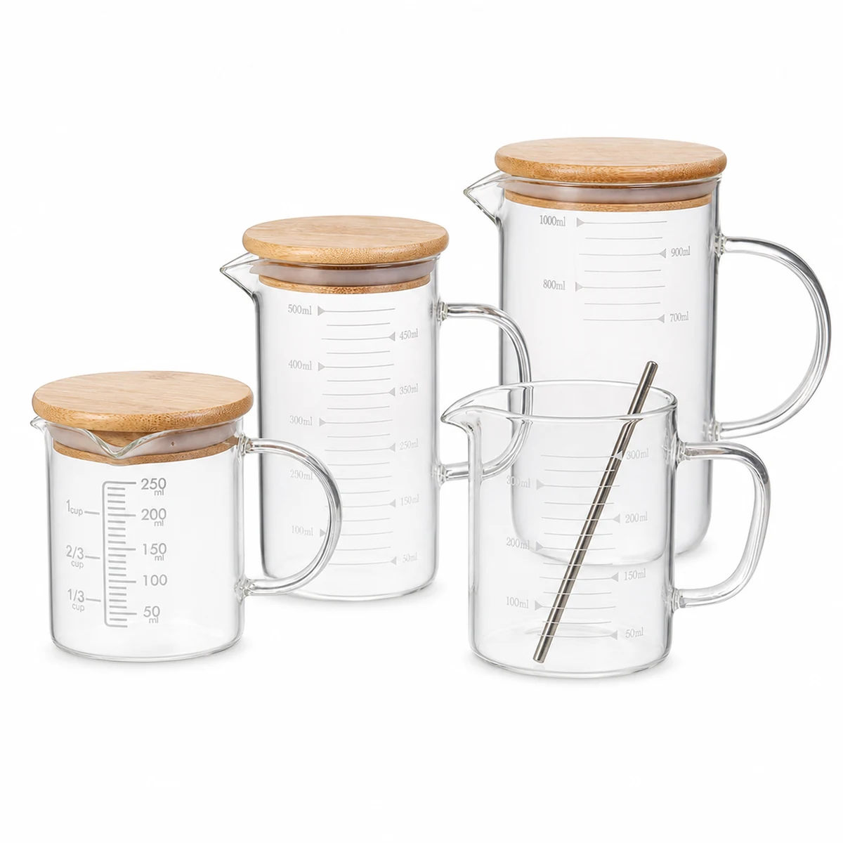 Multi-Size Glass Mug Collection for OEM wholesale glassware projects