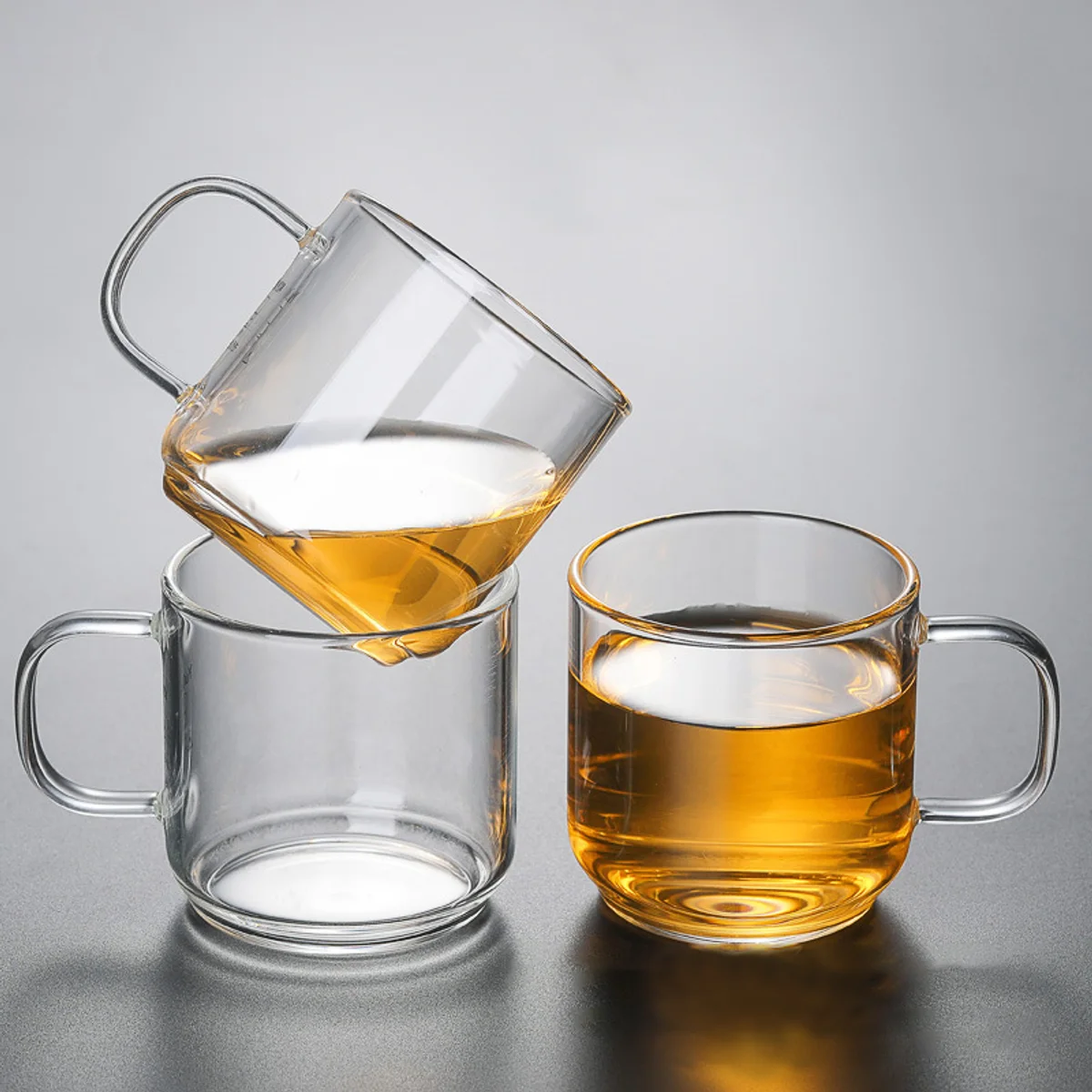 Pressed-Bottom Glass Tasting Cup Family, catalog model DB0001
