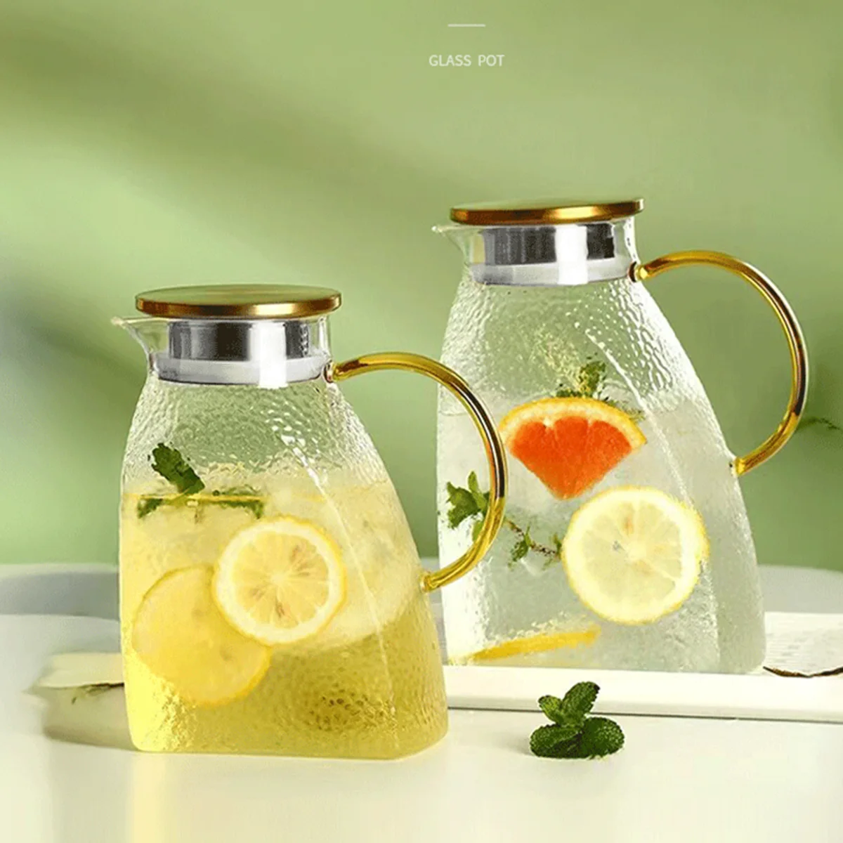 Refrigerator Glass Water Pitcher, catalog model SHI1036
