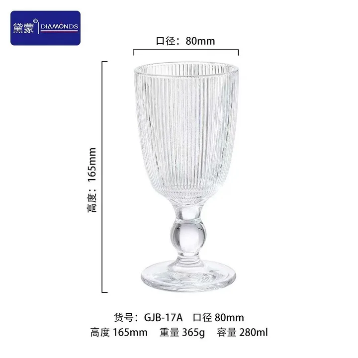 Ribbed Goblet catalog product image for wholesale review
